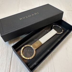 💯Authentic 🏷️ NWT Bailey  BVLGARI BVLGARI Man Keyring